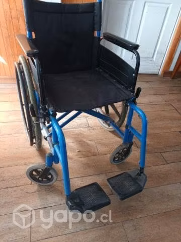Silla de ruedas electrica y normal
