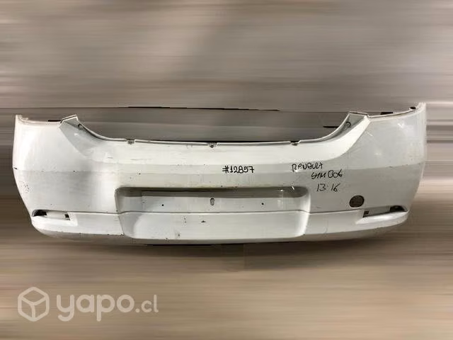 Parachoque trasero Renault Symbol 2013 2016