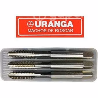 JGO. MACHOS M 12 x 1.75 HSS-CO. 3 PZS. URANGA