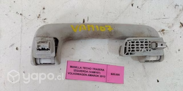 Manilla Techo Tras izq (VAM107) VW Amarok 2013