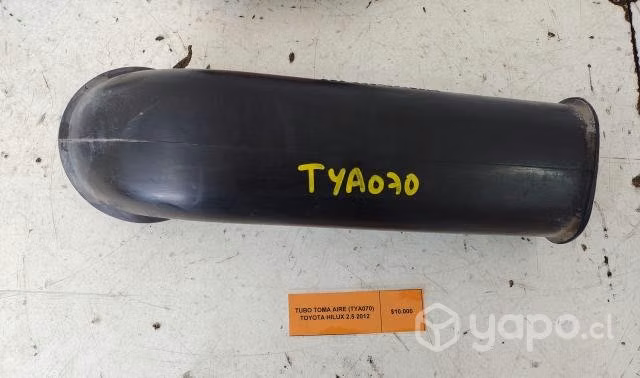Tubo Toma Aire (TYA070) Toyota Hilux 2.5 2012