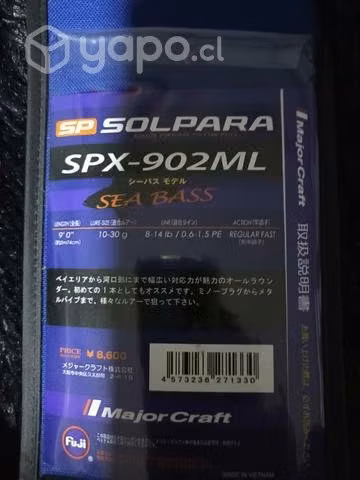 Caña Major craft solpara sea bass