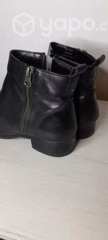 Botin negro cuero - Imagen 3