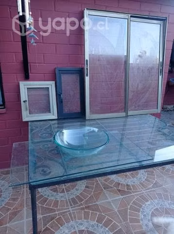 Mesa de vidrio, Ventanas y Cubierta de Vanitorio