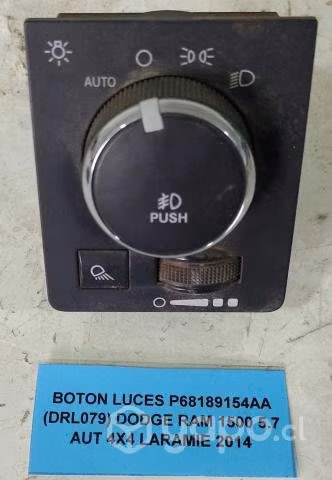 Boton Luces Dodge Ram 1500 5.7 automatica 2014