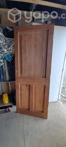 Puerta madera lenga