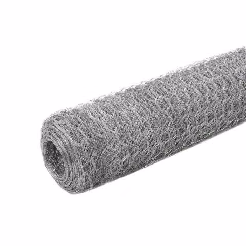 Malla hexagonal galvanizada 3/4 bwg22=0.71 0.6 x