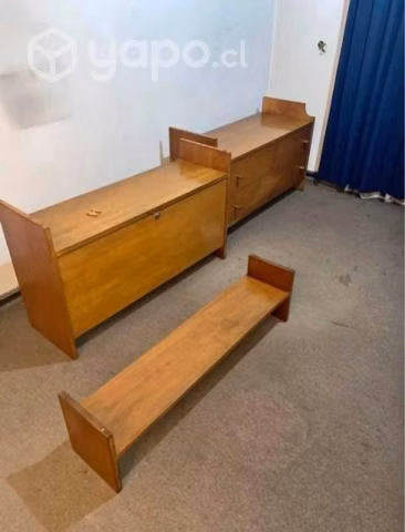 Escritorio madera modular
