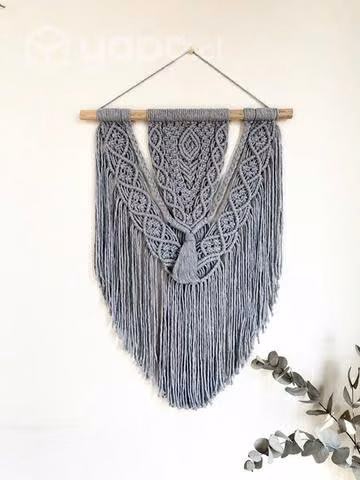 Mural de macramé