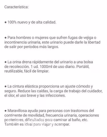 Urinario masculino de silicona - Imagen 5