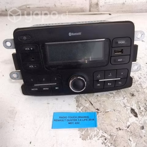 Radio touch (RNA003) Renault duster 1.6 Life 2018