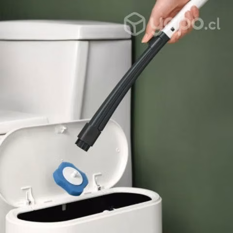 Limpiador Escobilla Para Baño Con 10 Repuestos