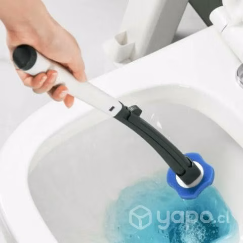 Limpiador Escobilla Para Baño Con 10 Repuestos