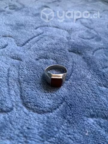 Anillo de plata hombre