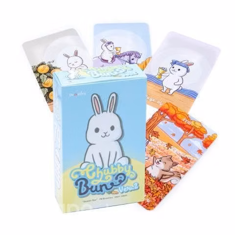 Cartas de tarot Chubby bun