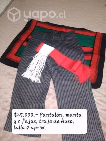 Traje Huaso Talla 4