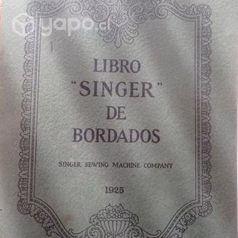 Libro Singer de Bordados año 1025