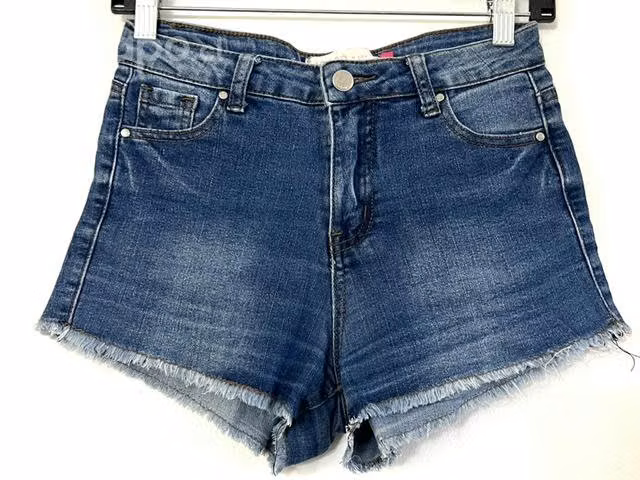 Short Elástico Marca Icono Talla 34/36 Azul Jeans - Imagen 2