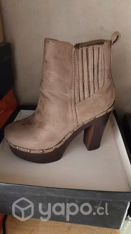 Botines 1 sola postura