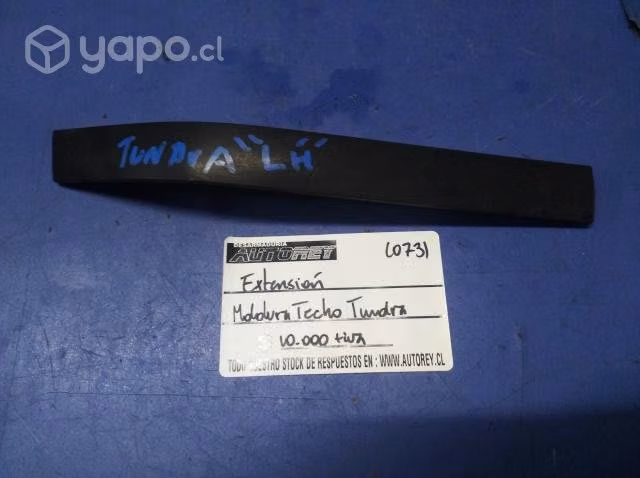 Terminacion moldura techo izquierda Toyota Tundra