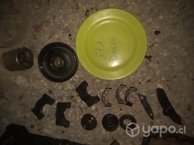 Hyundai santa fe diesel 2.2 bancada damper piñones