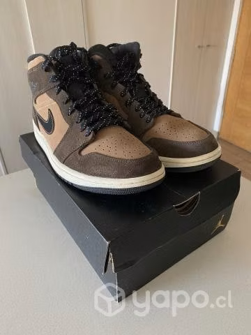 JORDAN 1 Mid dark Chocolate - Imagen 2