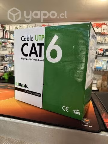 Ulink Caja Cable UTP CAT6 CCA 305MTS 23 AWG