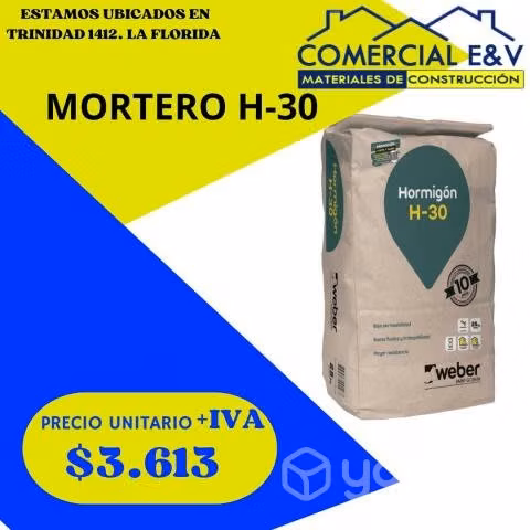 Hormigon H-30 HASTA AGOTAR STOCK