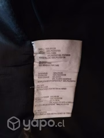 Parka pluma talla S - Imagen 6
