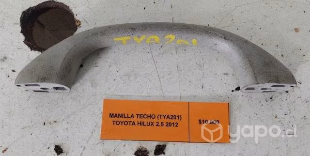 Manilla Techo (TYA201) Toyota Hilux 2.5 2012