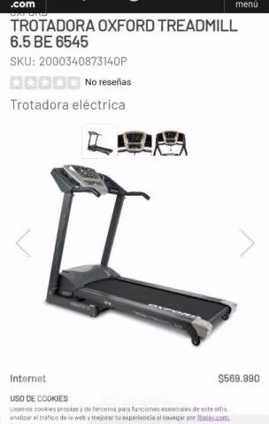 Trotadora poco uso