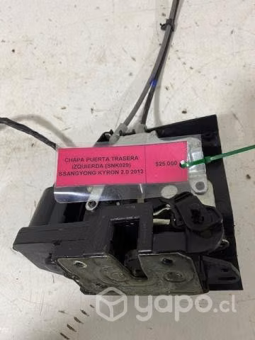 Chapa puerta trasera izq (SNK029) Ssangyong Kyron
