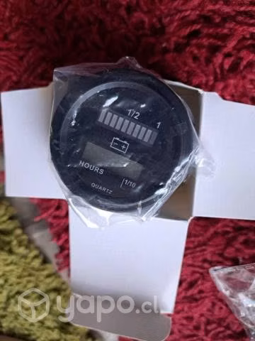 Medidor De Horas Batería Indicador 36v 12v Lcd 24v - Imagen 2
