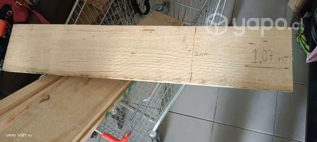 Tablon para peldaños
