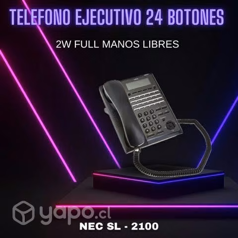 Teléfono ejecutivo 24botones
