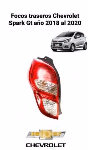 Focos traseros Chevrolet Spark Gt desde año 2018 a