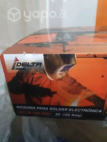 SOLDADORA INVERTER 20 - 120 AMP DELTA 120i
