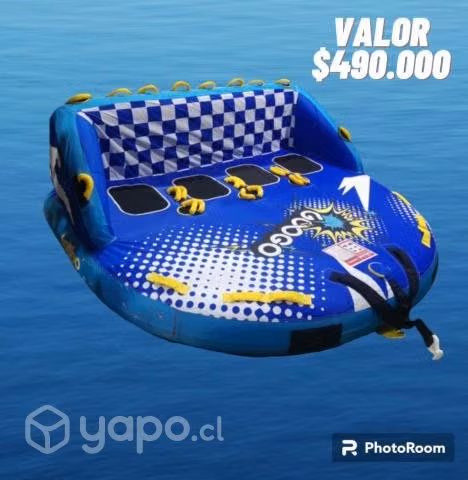Sacachucha Arrastrable tipo sillon 4 Personas