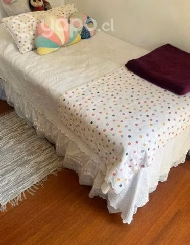 Cama Box Spring 1.5 plazas ROSEN muy buen estado