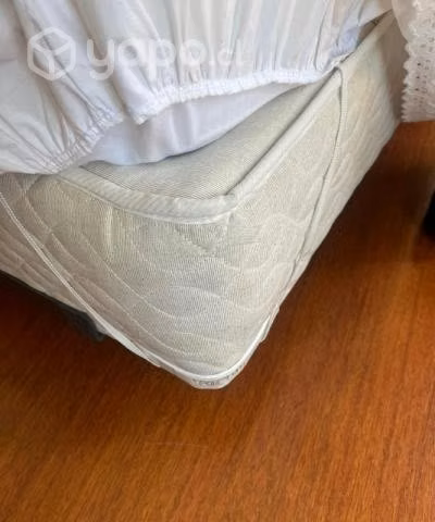 Cama Box Spring 1.5 plazas ROSEN muy buen estado - Imagen 4