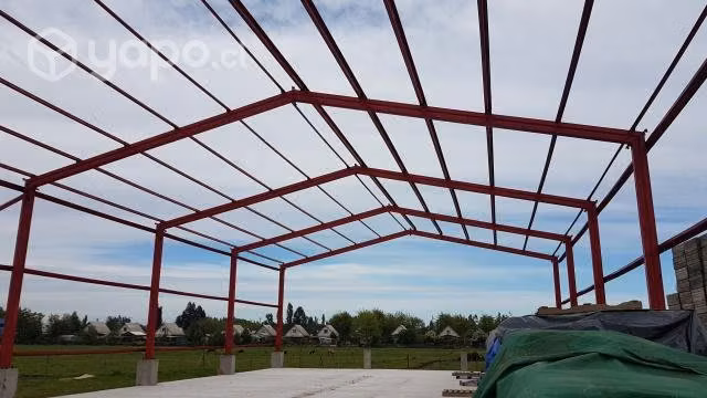 Galpón Tubest 15 x 30 x 5 metros en stock