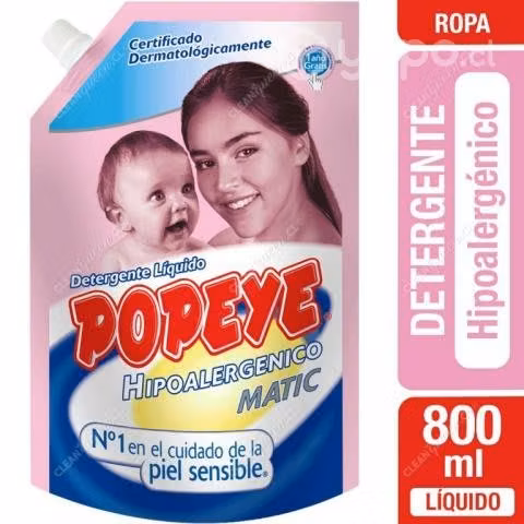 CAJA 16u. POPEYE HIPOALERGENICO 800ml