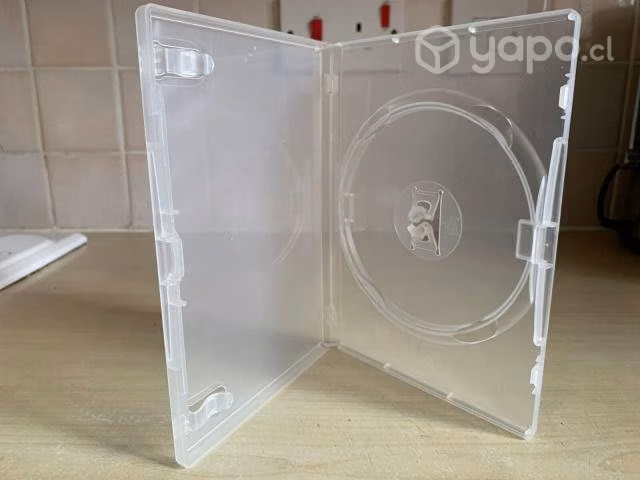Cajas Para Dvd Caja 100 Estuches Trasparente