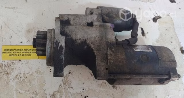 Motor Partida Arranque (678) Nissan Terrano Mex