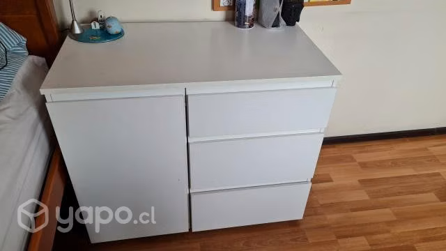 Ecritorio velador dos en uno
