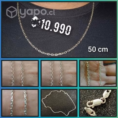 Hermosas cadenas de Plata 925 originales