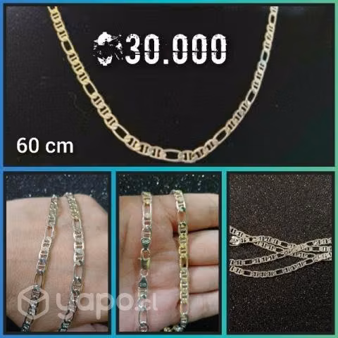 Hermosas cadenas de Plata 925 originales