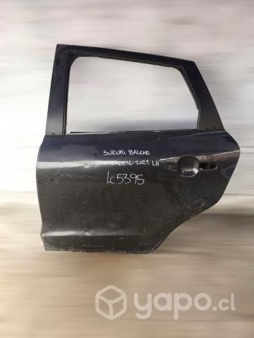 Puerta trasera lh suzuki blaneo 2016-2021
