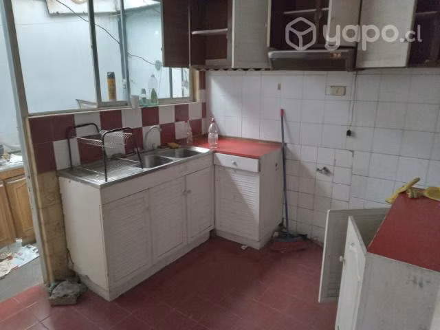 Depto interior providencia baño cocina