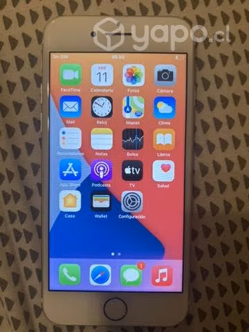 Teléfono iphone 6 gold 32gb
